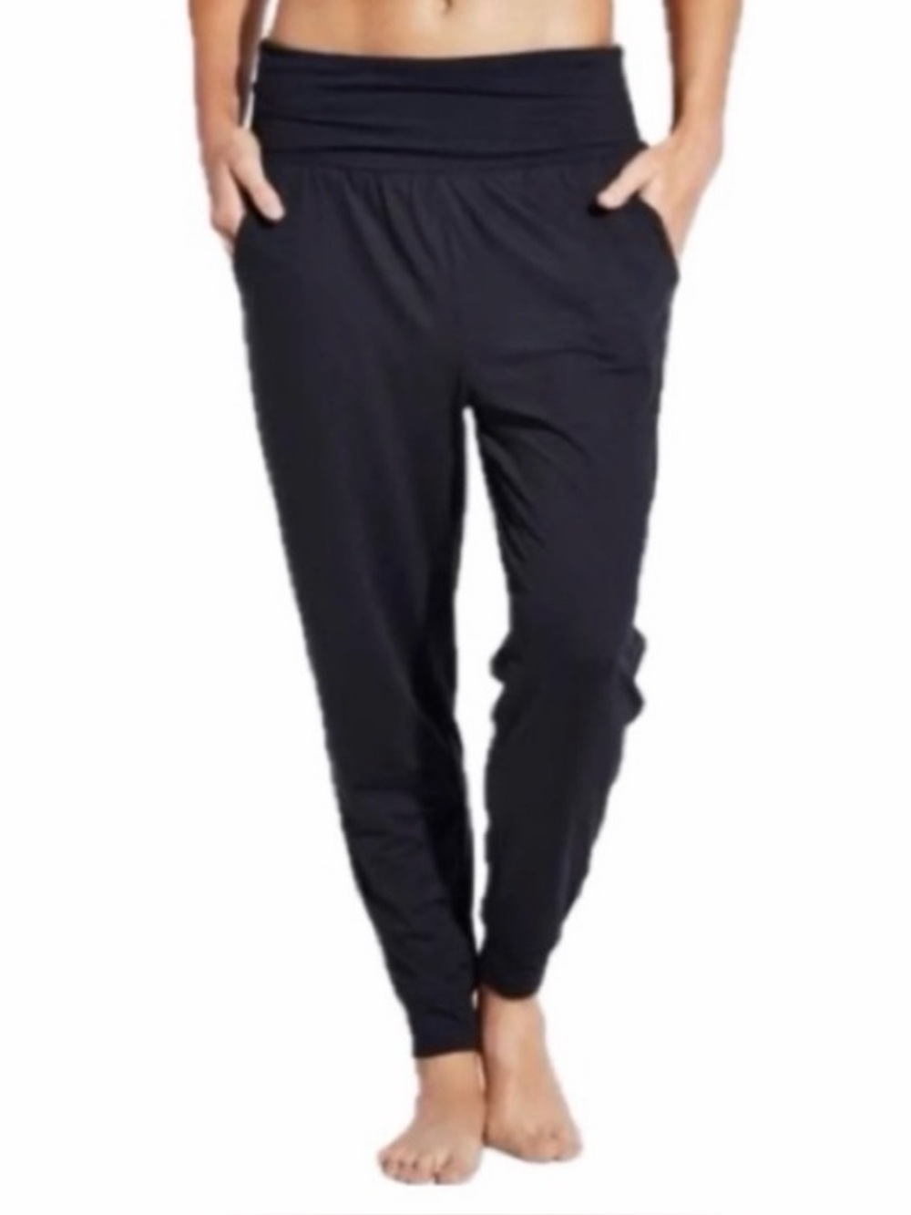Calia by Carrie Underwood Folded Effortless Capri Jogger Pants sz L